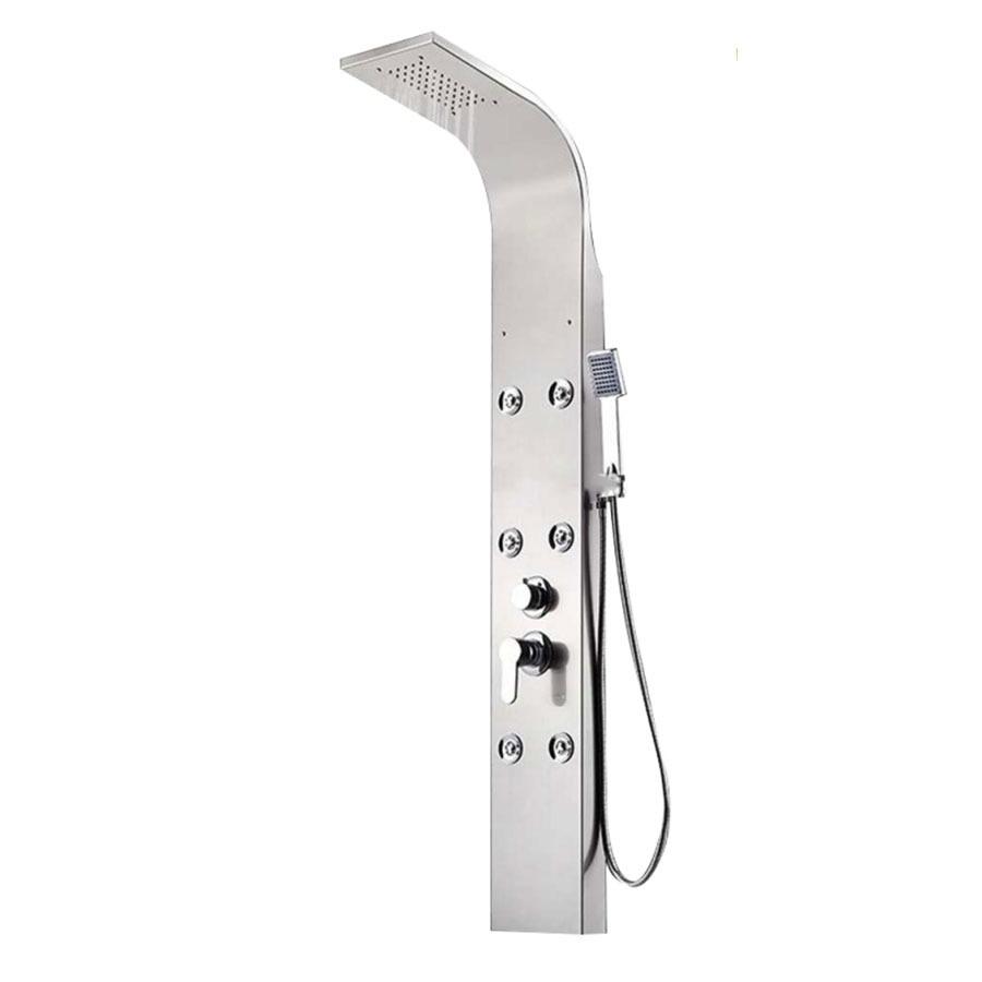 Rain Shower Head - Brushed Stainless Steel