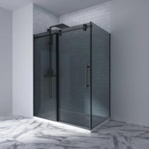 ORIKA 60in. W x 32 in. L x 76 in. H Porte de Douche